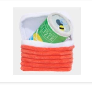 Bark Fetch a cold one dog toy